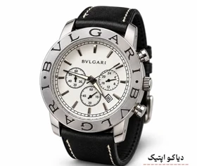 ساعت مچی مردانه سه موتور برند بولگاری مدل DO1346 چرمی