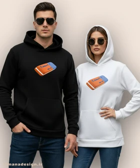 هودی مردانه و زنانه نوستالژی طرح پاک کن