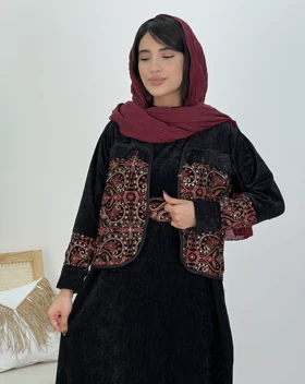 ست کت و سارافون جیران(64)کد:4715