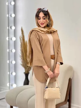 مانتو جلو باز پایین هلال