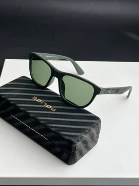 عینک آفتابی مردانه مدل پلیس 1011 علیدسا (شیشه سبز)