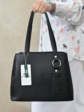 کیف دوشی زنانه بنو مدل سارینا کد 4880 (مشکی)