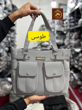 کیف دوشی زنانه اداری دانشجویی جلو جیب