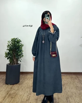 پیراهن مانتویی پاییزه رایلی 3 با کد 3988