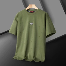 تیشرت یقه گرد prada کد 10489