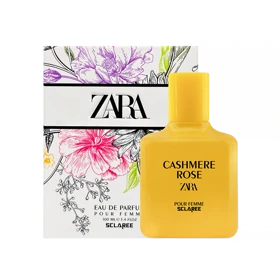 ادکلن زنانه اسکلاره مدل Zara Cashmere Rose حجم 100 میلی لیتر