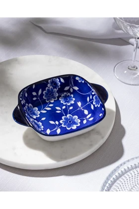 بشقاب سرو Bone China Madame Coco مدل Reve Bleu Vista - آبی