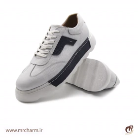 کتانی چرم اسپرت مردانه mrc1123-07