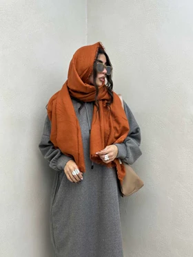 شال کنفی ساده ZARA