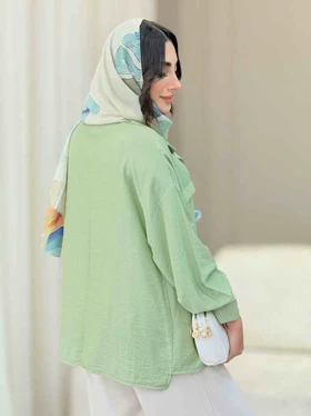 مانتو ژیله دار مهوا
