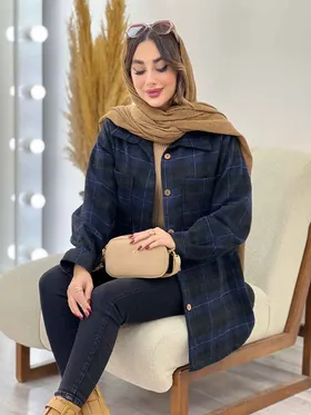 شکت چهارخونه دو جیب سوفیا