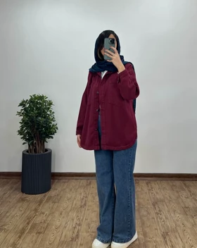 مانتو کتان کاغذی توسکا(ایراد دار)