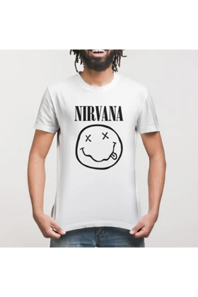 تیشرت نیروا طرح آدمک nirvana کد 254910