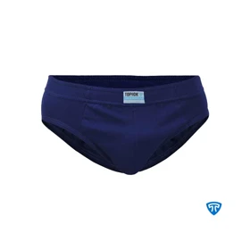 شورت اسلیپ پنبه کش لیفه ای (تک عددی) سورمه ای