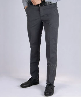 شلوار پارچه ای مردانه راسته ساده 0796