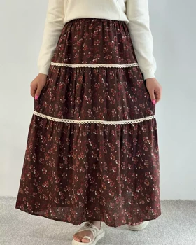 دامن کنف گل ریز کد 5476