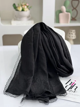 شال مشکی دورتور