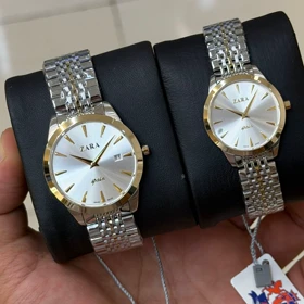 ست ساعت مچی اورجینال زنانه و مردانه زارا ZARA 3026