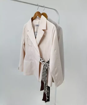 کت یقه انگلیسی کد Se028 برند ردا