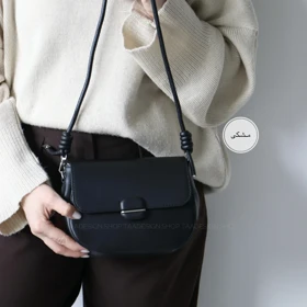 کیف زنانه دوشی مدل سامانتا (مشکی)
