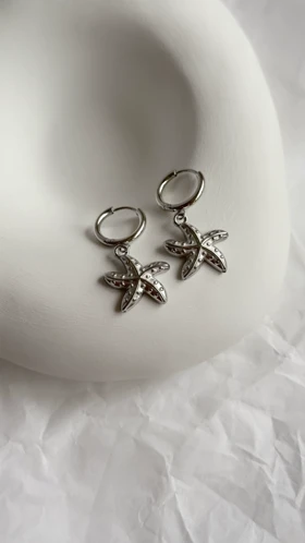 Silver star fish