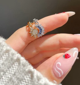 گردنبند ست ماه و خورشید