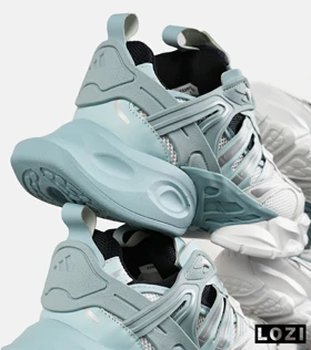 کفش کتانی مردانه و زنانه سفید آبی ADIDAS performance x9000l4