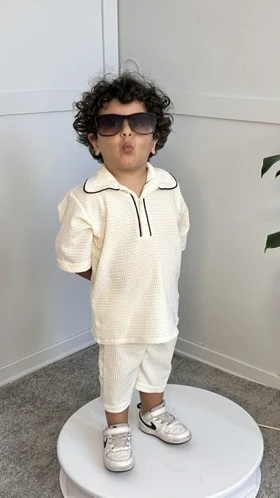 بلوز شلوارک کیکو پسرانه رجحانی rojhani