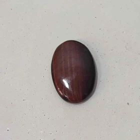 نگین سنگ چشم ببر اصل قرمز (چشم شاهین)کد 4