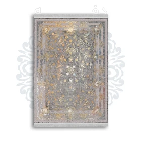 *جدید* فرشینه از جنس پارچه شانل مخمل ترک طرح فانتزی برند دفه کد 677