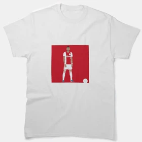 تیشرت لانگ ورزشی آژاکس تیشرت لانگ Ajax طرح Hakim Ziyech