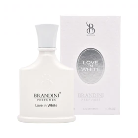 عطر ادکلن زنانه برندینی کرید لاو این وایت Brandini Love In White حجم 33 میلی لیتر