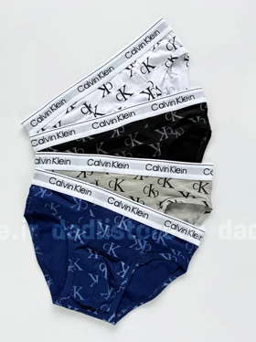 شورت نخ پنبه اسلیپ مردانه طرح نوشته کلوین کلاین Calvin Klein