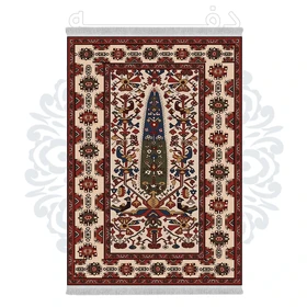 فرشینه از جنس پارچه هازان مخمل ترک طرح سنتی و مدرن برند دفه کد DHU214