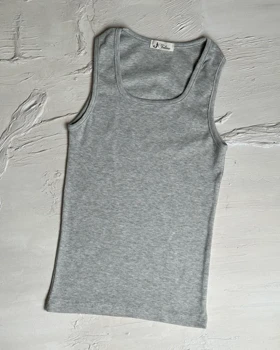 تاپ یقه خشتی بلند کد 1400184 (طوسی)