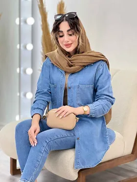 مانتو جین کاغذی سالومه