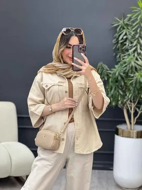 مانتو جیب پیله ریش دار