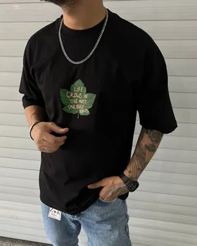 تیشرت MACHINEST LIFE GROW رنگ مشکی