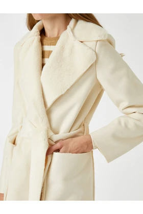 ژاکت بلند زنانه اورجینال کوتون koton