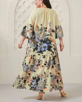 پیراهن زنانه طرح گل برند SHEIN شین اورجینال