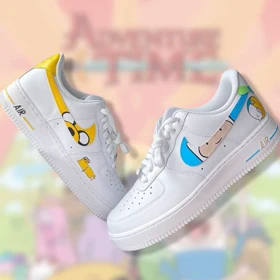 کفش اسپرت کاستوم ایرفورس adventure time