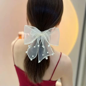 اسکرانچی حریر شیشه‌ای