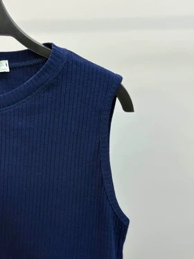 تاپ کشبافت سوپر سایز 336 (سورمه ای)