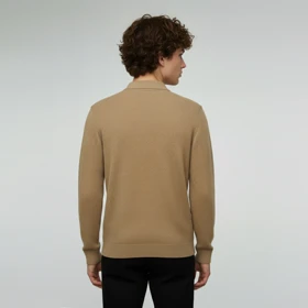 بافت نیم زیپ یقه طرح راه (3066) SOLD OUT