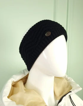 هد بند زمستانی زنانه کاموا کشی طرحدار سیلکا