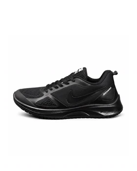 کفش کتانی بزرگ پا نایکی رانینگ زیره تزریق مشکی2 Nike