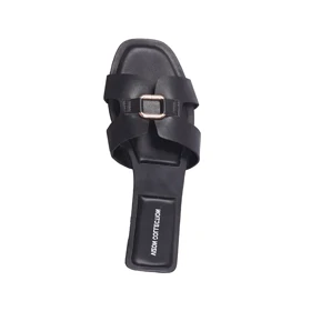 اسلیپر زنانه هرمس یراق دار_مشکی کد 6220