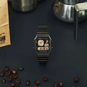 ساعت مچی مردانه و زنانه کاسیو CASIO مدل A130WEGG-1ADF