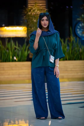 مانتو بابوس پیراهنی کمر گت