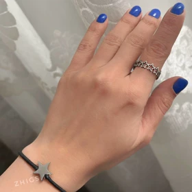 انگشتر ستاره استیل فری سایز